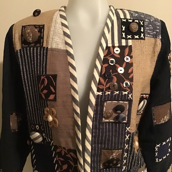 Crystal Jackets & Blazers - 🔥🔥See pictures, Hand-Woven, Design by CRYSTAL, Gorgeous, size XS🔥🔥🔥nwot